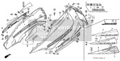 Copertura centrale/Copertina posteriore (CH125J/L/M/N/P/R)